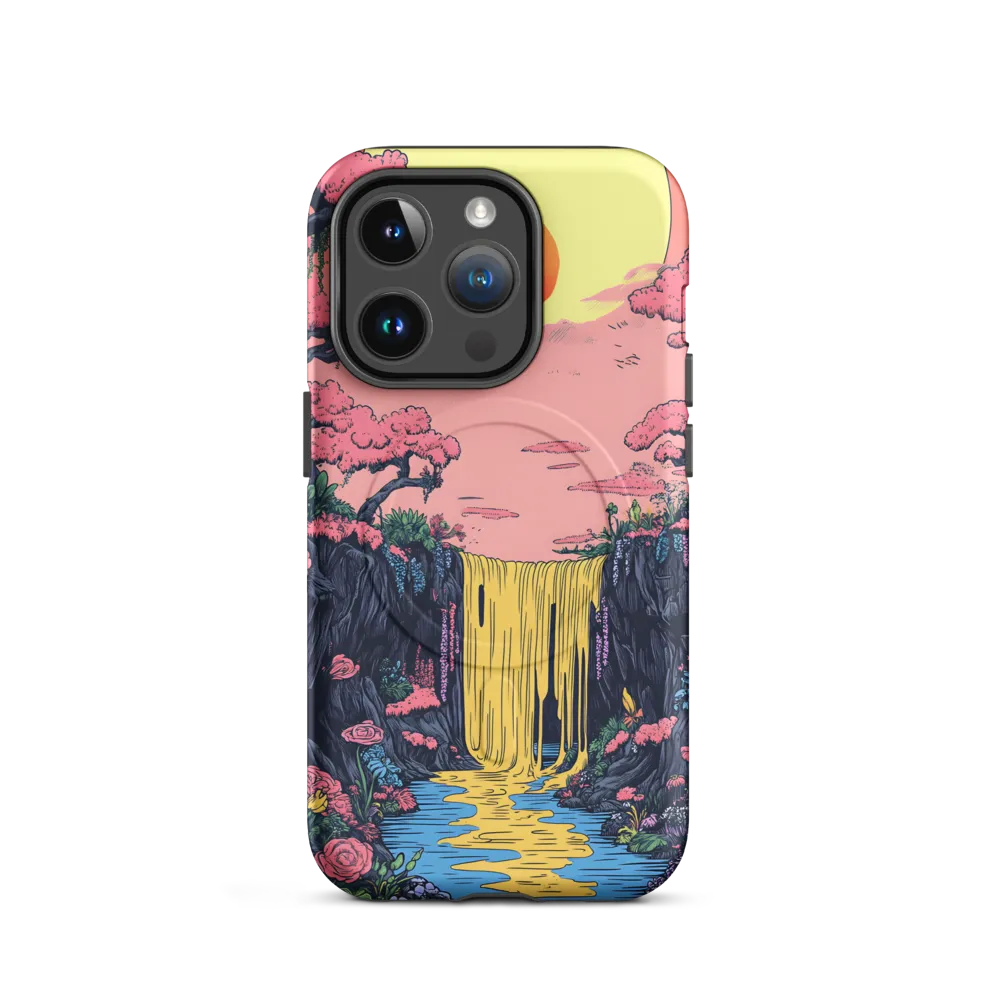 Ethereal Cascade of Blossoms