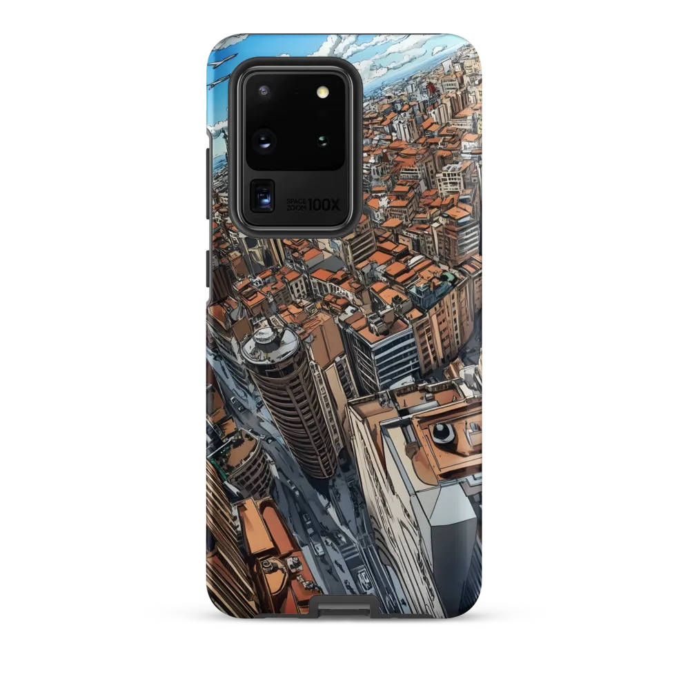 Aerial Symphony of Urban Life