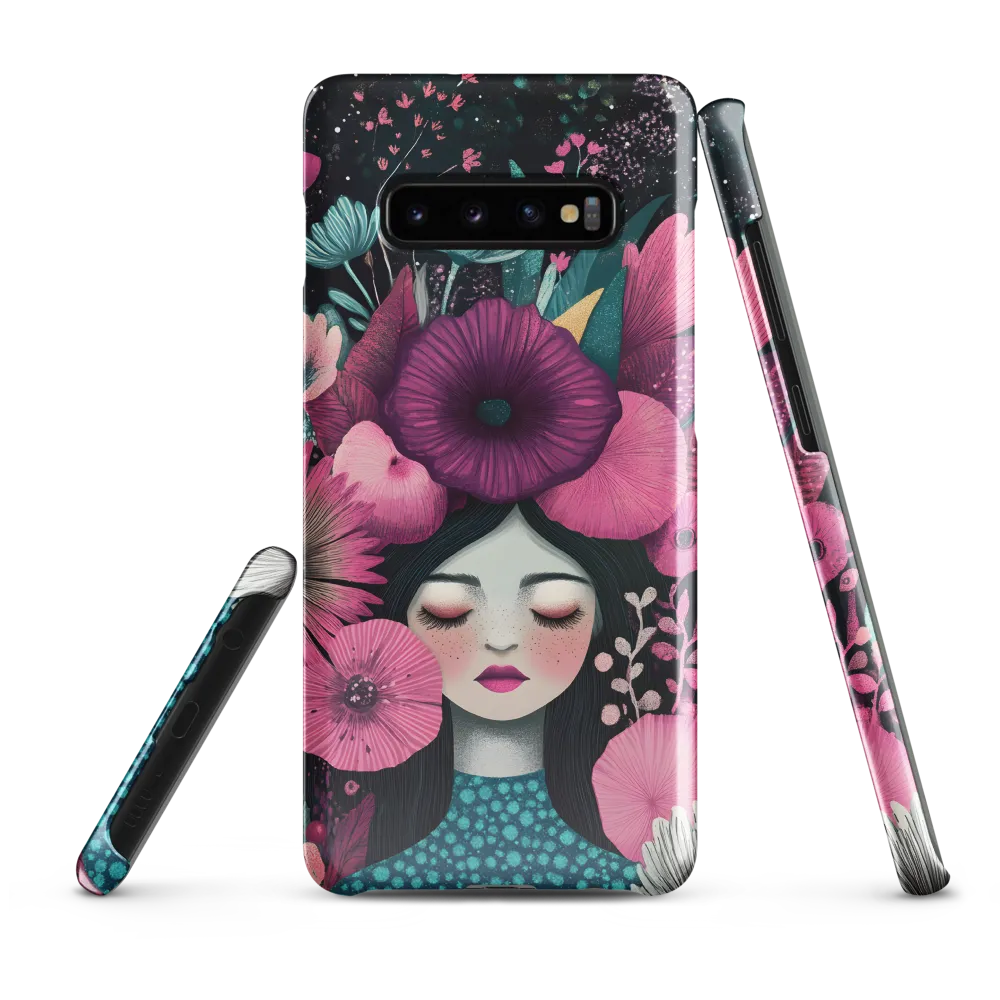 Blooming Serenity | Phone Case |  S10 Plus | Snap Case | Glossy