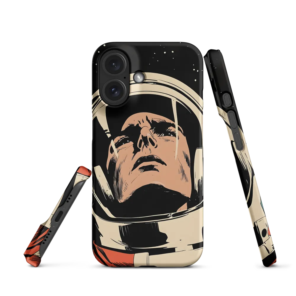 Gaze of the Astronaut | Phone Case |  16 | Snap Case | Matte