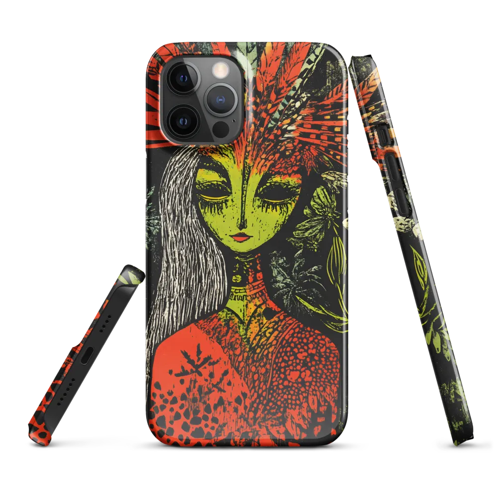 Mystical Flora: A Surreal Portrait
