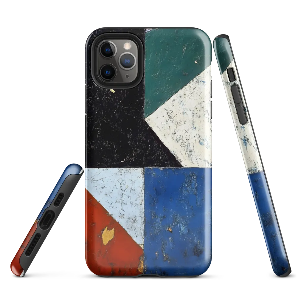 Geometric Tension: An Abstract Exploration | Phone Case |  11 Pro Max | Tough Case | Glossy