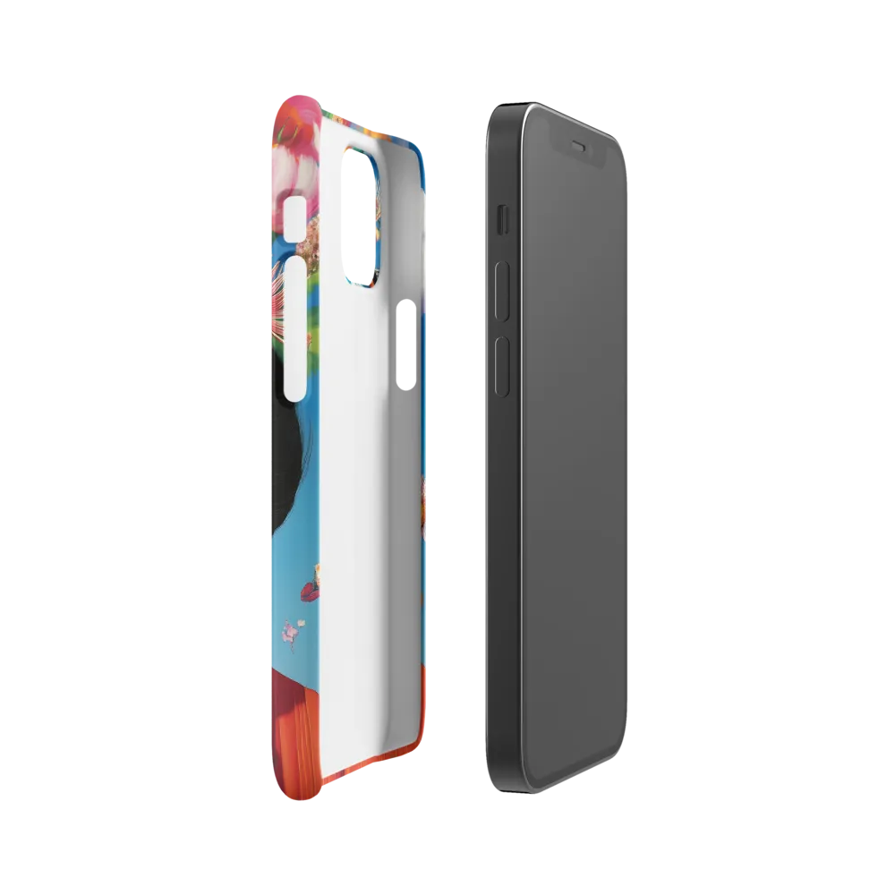 Reflections of Whimsy | Phone Case |  12 Mini | Snap Case | Matte