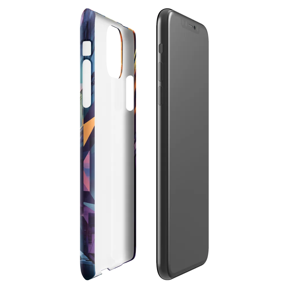 Urban Symphony: A Digital Cityscape | Phone Case |  11 Pro Max | Snap Case | Glossy