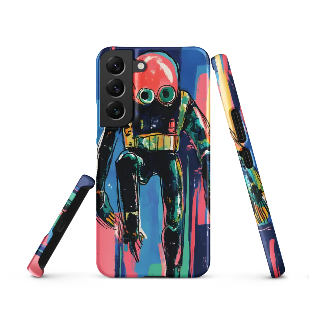 Diver in Vibrant Motion