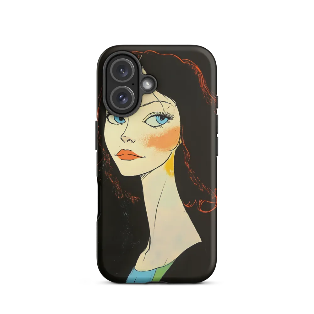 Elegance in Blue | Phone Case