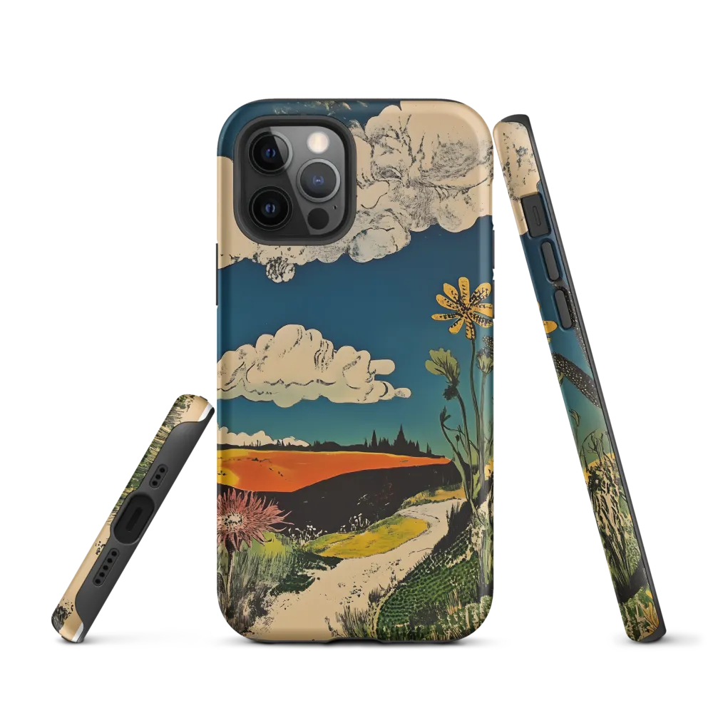 Surreal Blooming Landscape