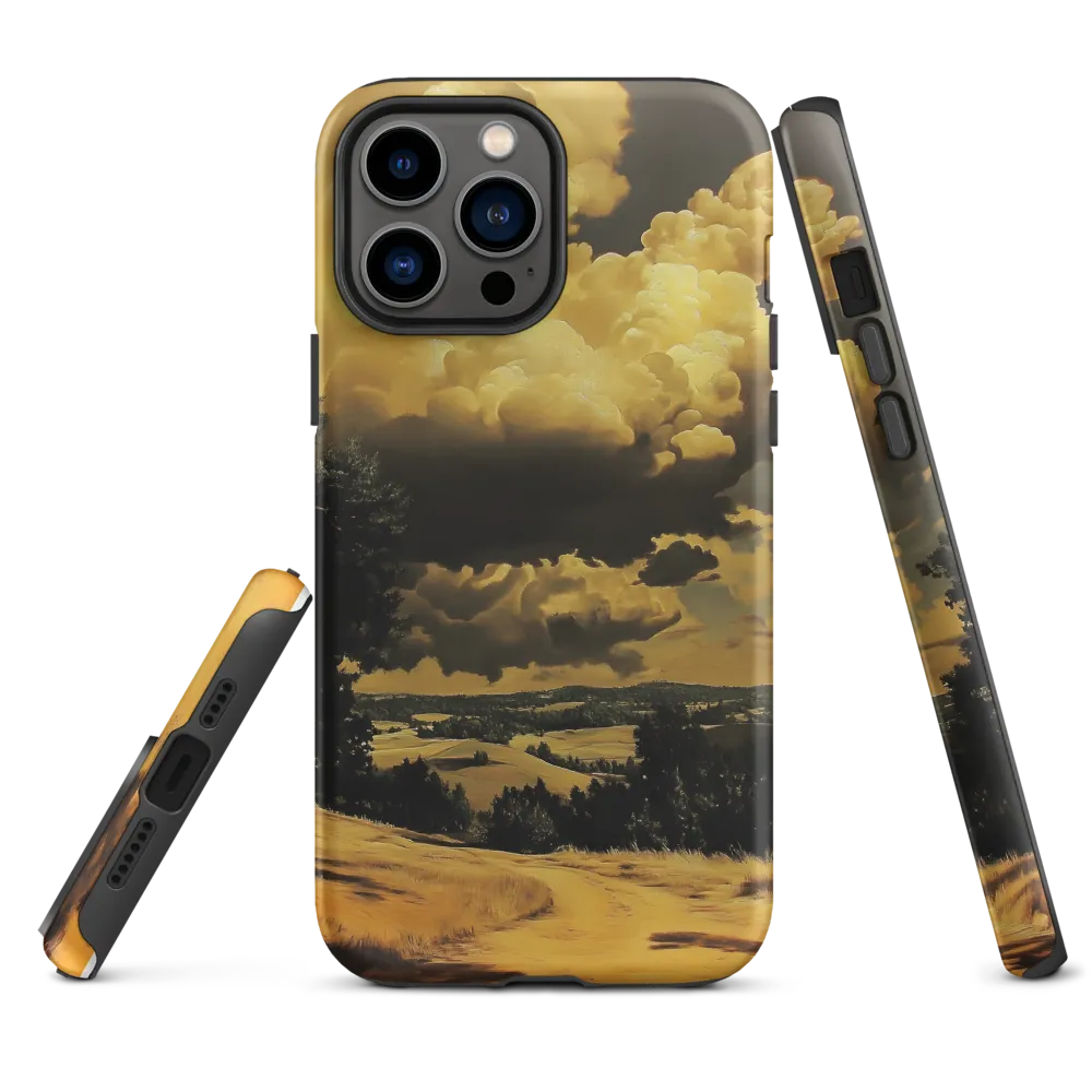 Golden Serenity in the Landscape