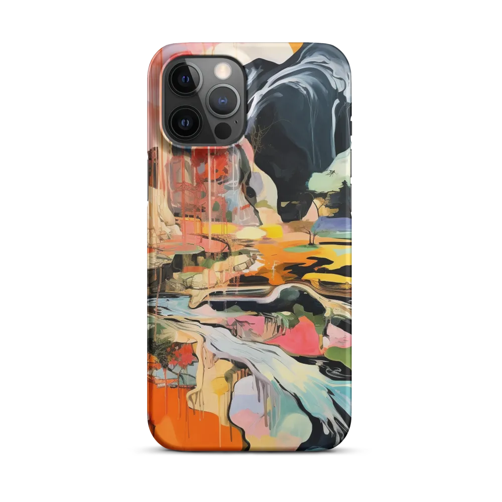 Ethereal Landscapes: A Symphony of Color | Phone Case |  12 Pro Max | Snap Case | Matte