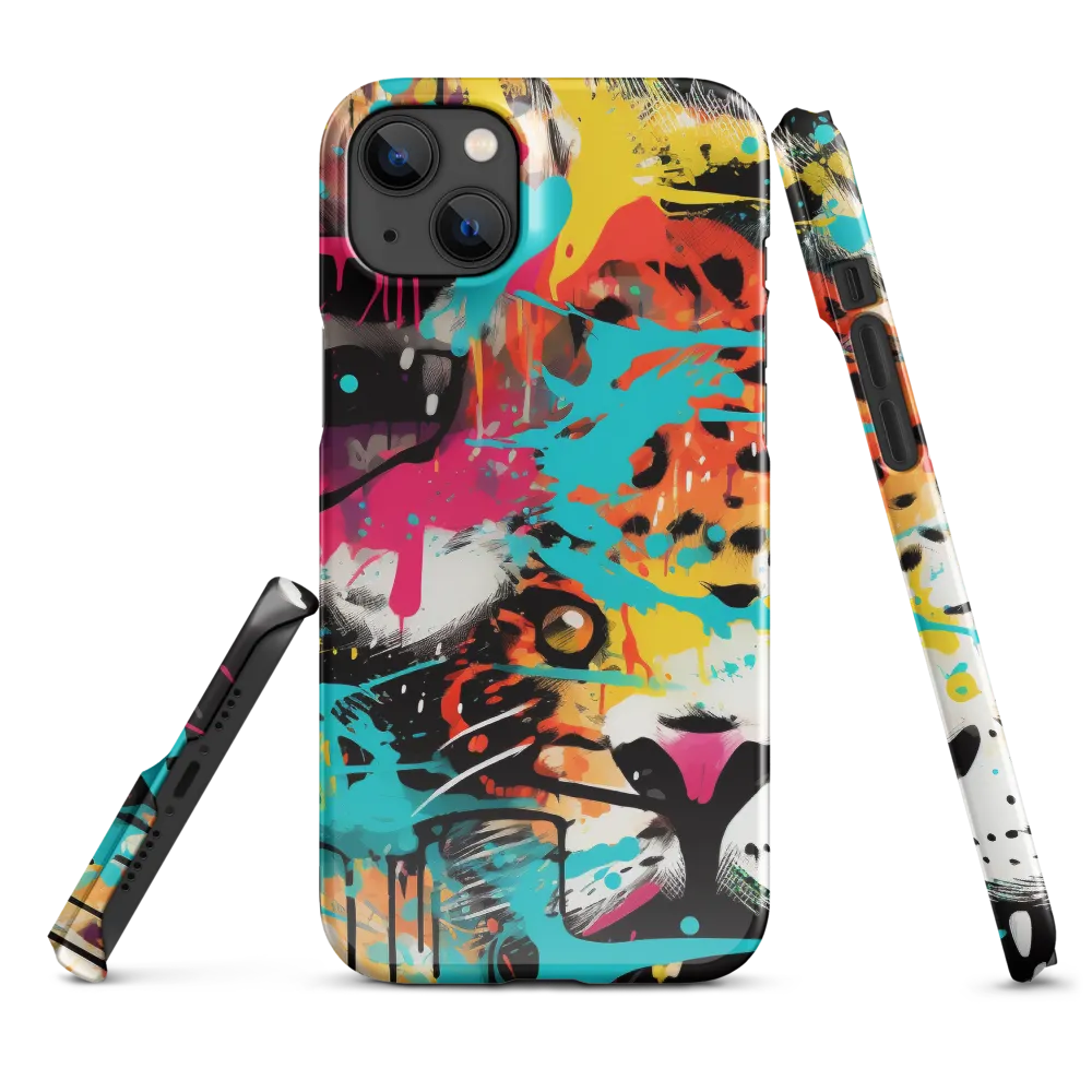 Fierce Fusion: Tiger and Lion in Graffiti