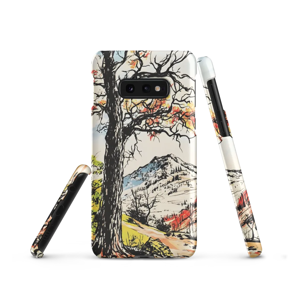 Autumn Majesty: The Guardian Tree | Phone Case |  S10e | Snap Case | Matte