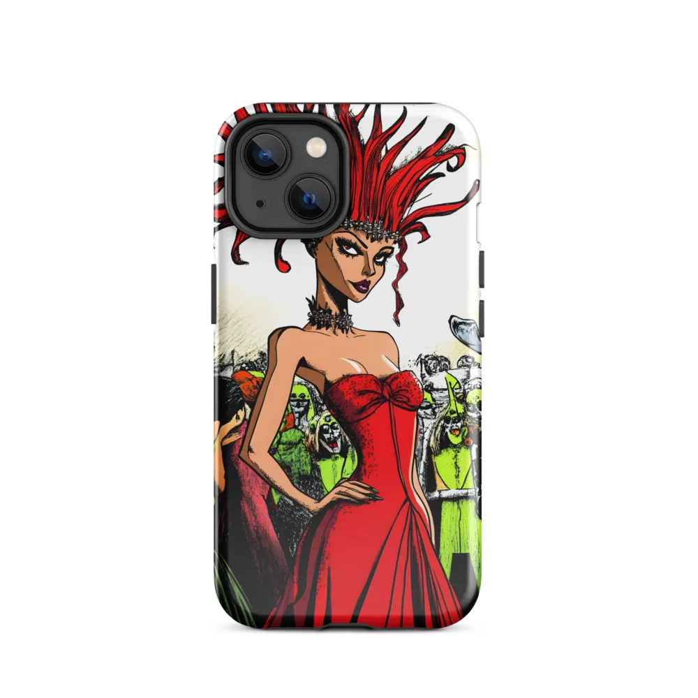 Fiery Elegance: A Fashion Statement