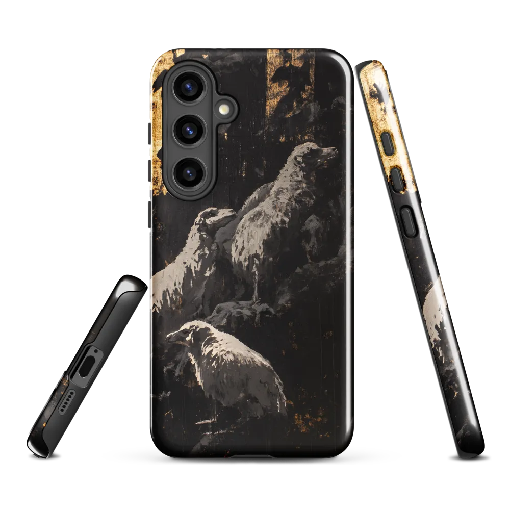 The Enigmatic Gathering | Phone Case |  S24 Plus | Tough Case | Glossy