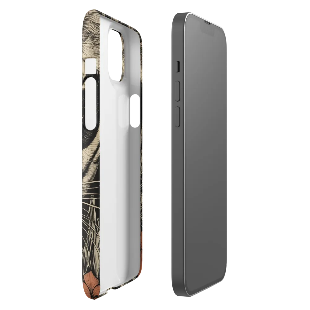 Feline Majesty: The Human-Leopard Connection | Phone Case |  14 Plus | Snap Case | Matte