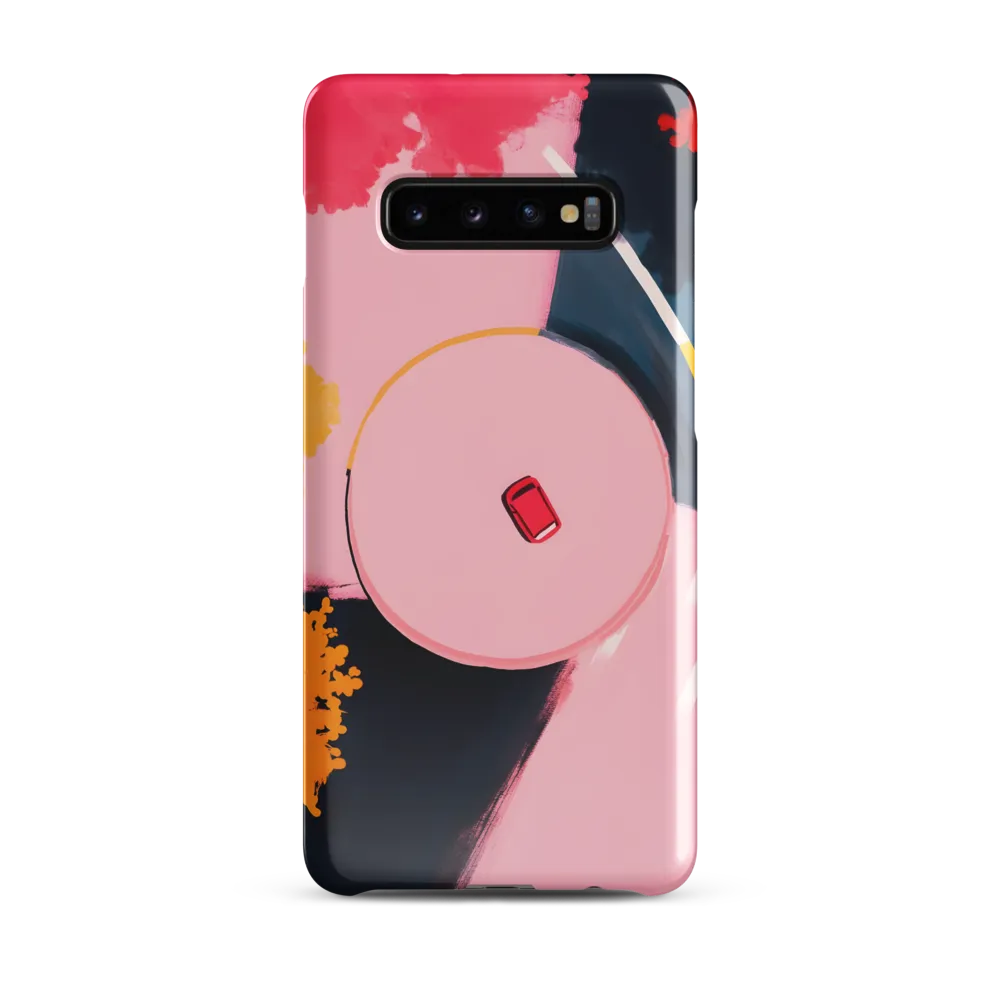 Circular Journey: Embracing the Colorful Road | Phone Case |  S10 Plus | Snap Case | Glossy