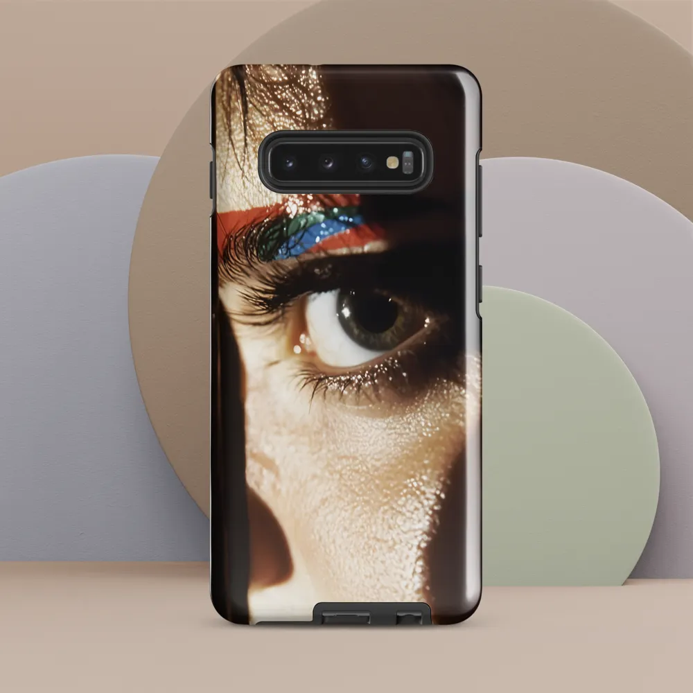 The Intensity of Gaze | Phone Case |  S10 Plus | Tough Case | Glossy