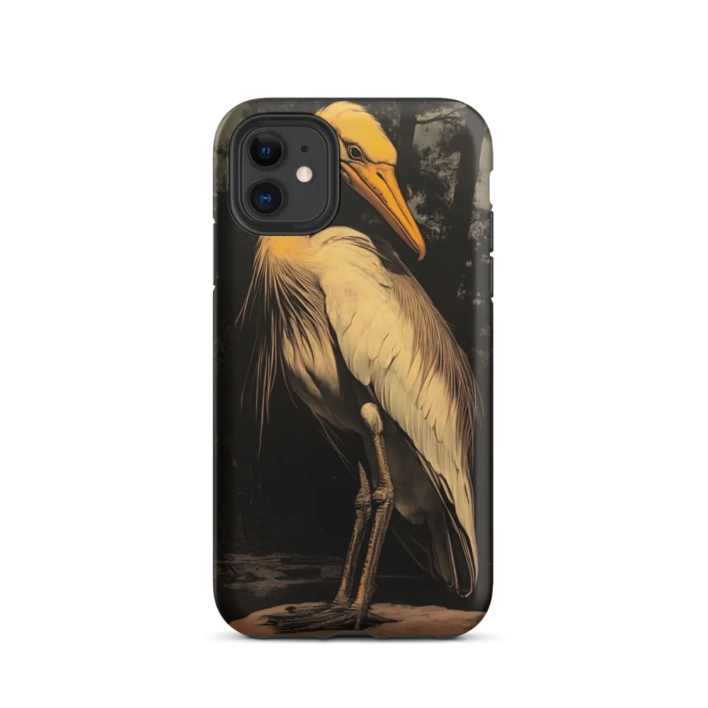 Majestic Egret in Twilight