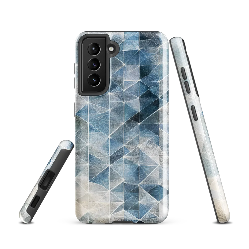 Geometric Harmony in Blue