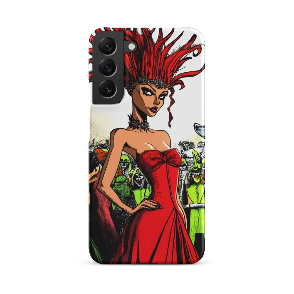 Fiery Elegance: A Fashion Statement