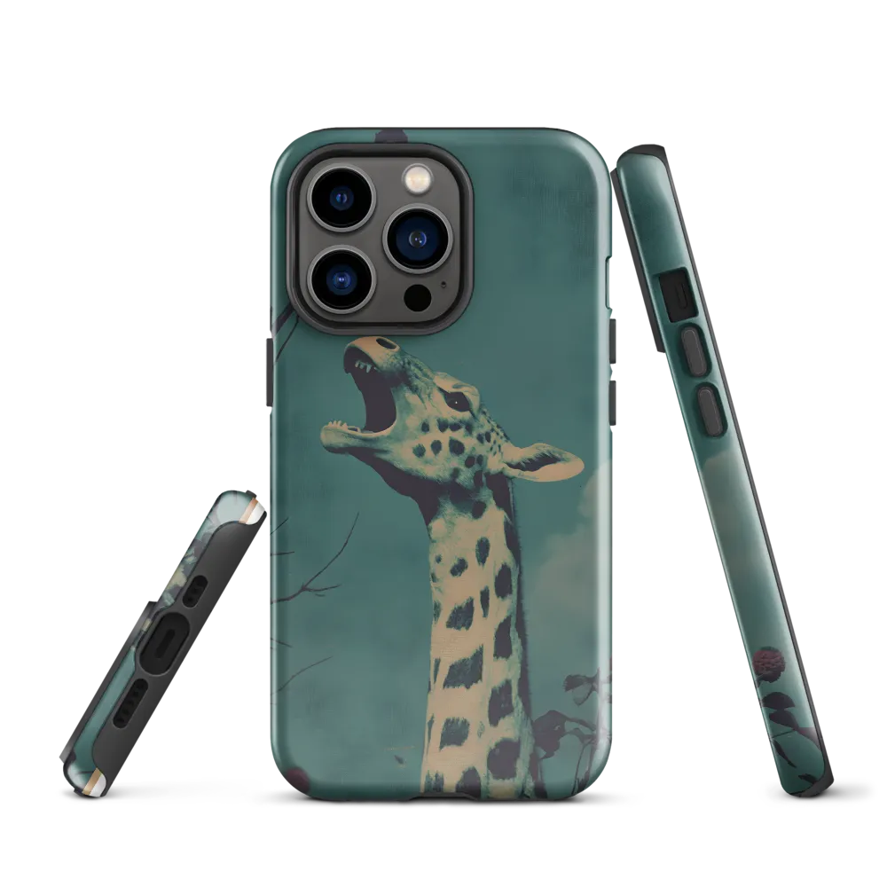 Whispers of the Tall: A Surreal Giraffe Encounter