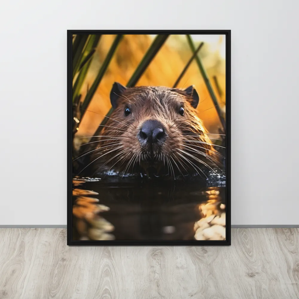 Beaver Serenity: A Natural Portrait