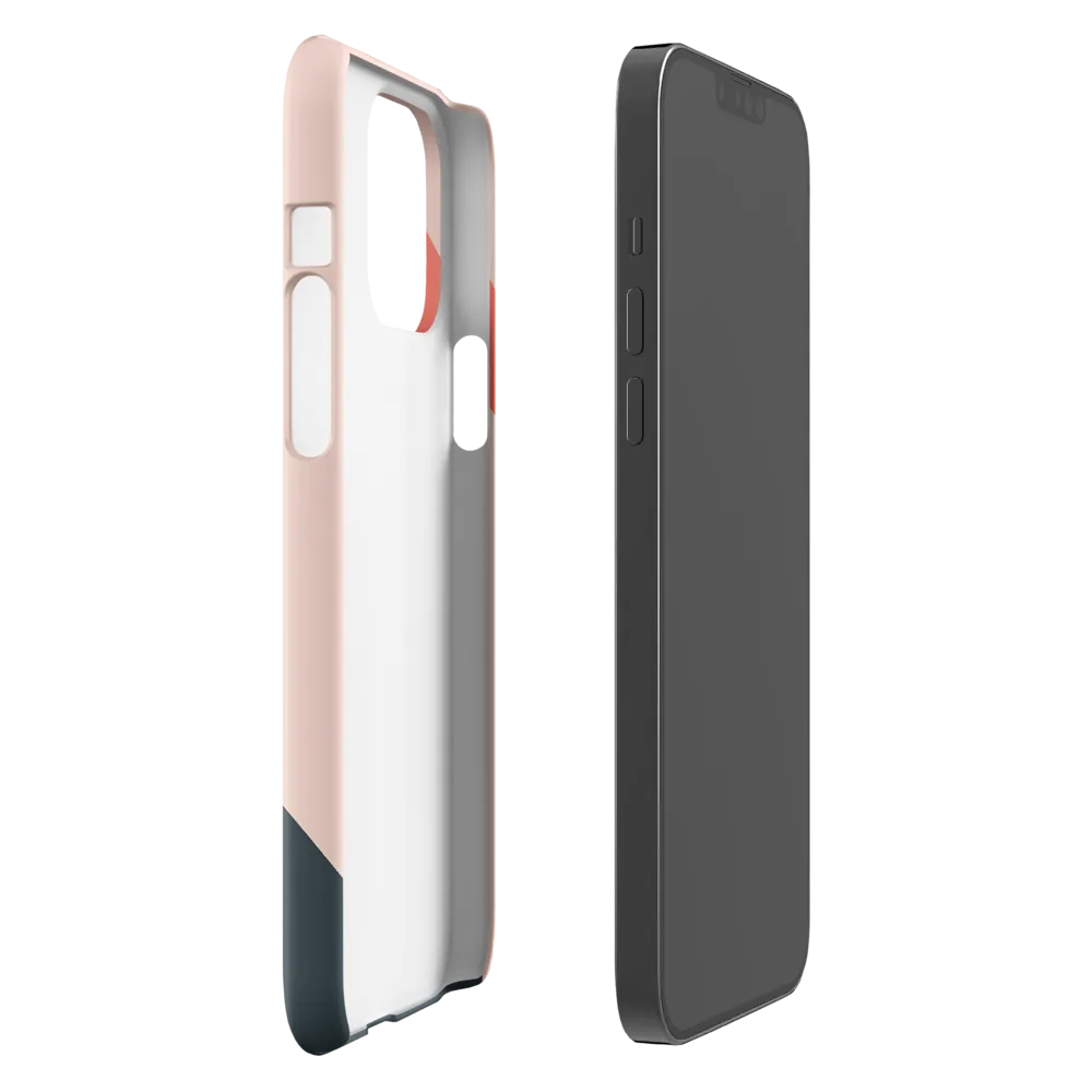 Contemplative Portrait in Minimalism | Phone Case |  13 Pro Max | Snap Case | Glossy