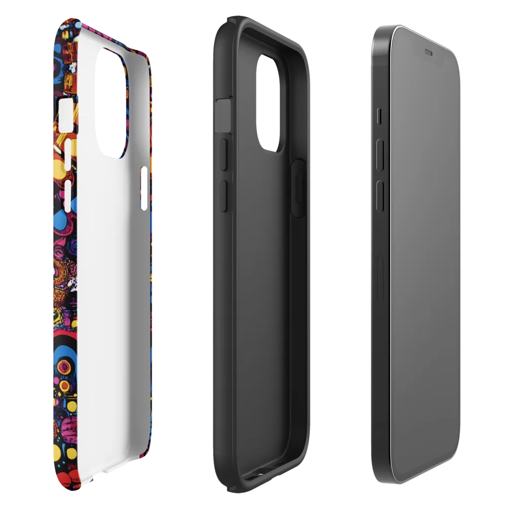 Whimsical Mandala Symphony | Phone Case |  12 Pro Max | Tough Case | Matte