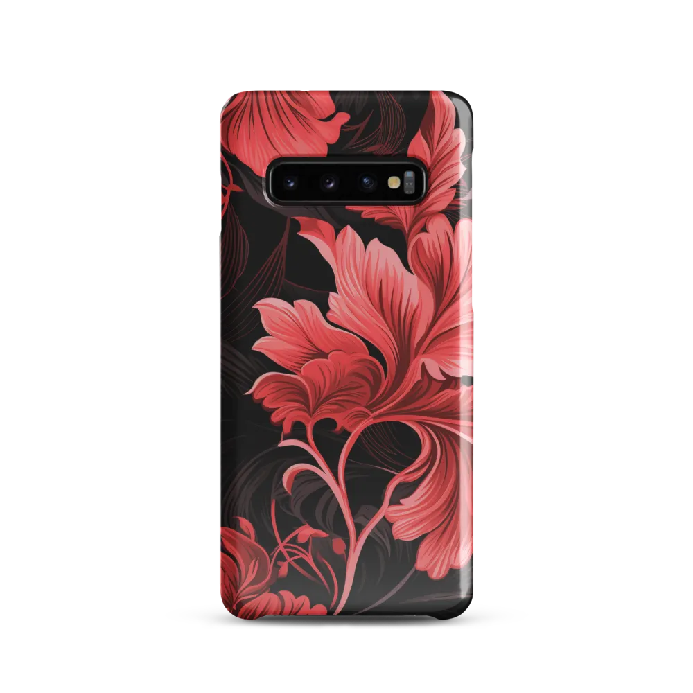 Tropical Elegance in Red
