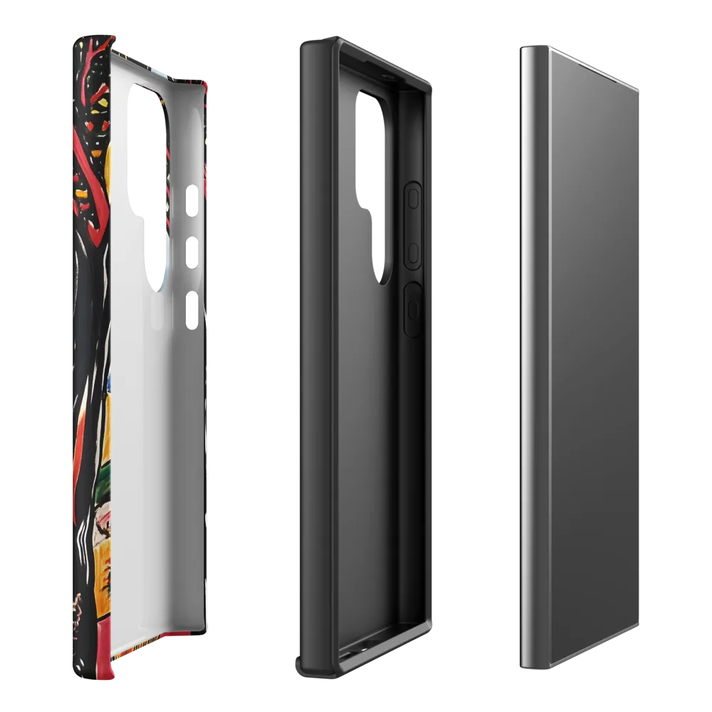 Vibrant Nature's Embrace | Phone Case |  S24 Ultra | Tough Case | Matte