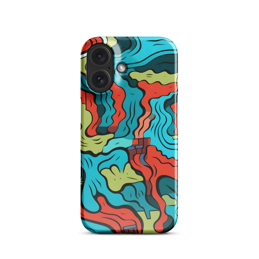 Flow of Color | Phone Case |  16 | Snap Case | Glossy