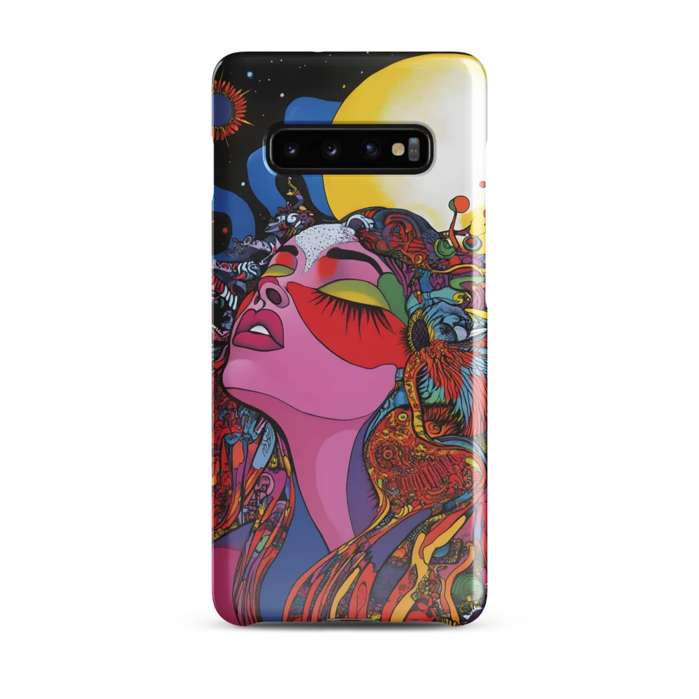 Euphoria in Cosmic Color | Phone Case |  S10 Plus | Snap Case | Glossy