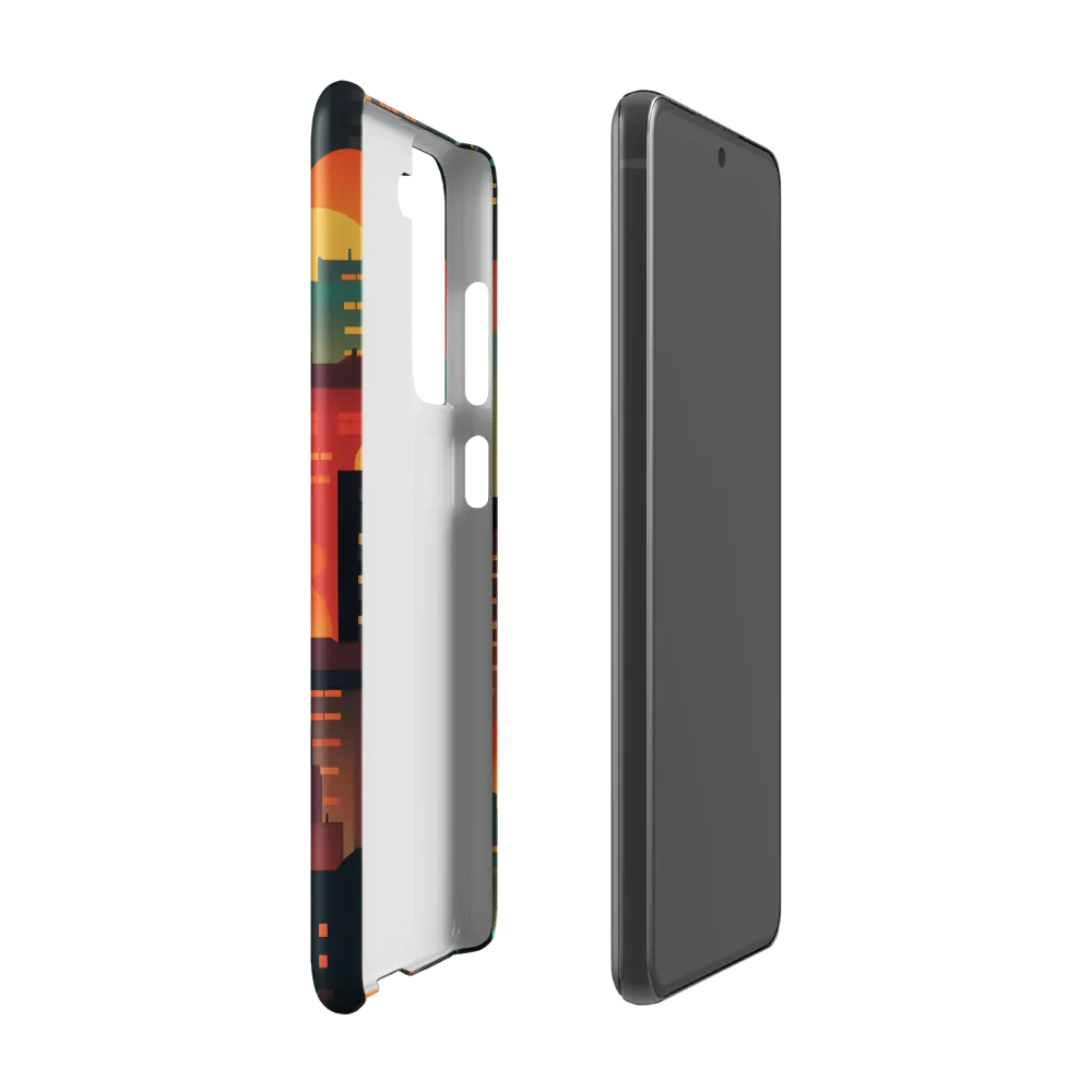 Twilight in the Concrete Jungle | Phone Case |  S21 FE | Snap Case | Matte