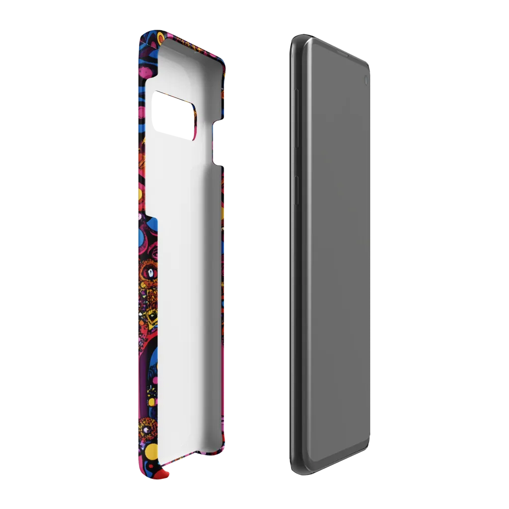 Whimsical Mandala Symphony | Phone Case |  S10 Plus | Snap Case | Matte