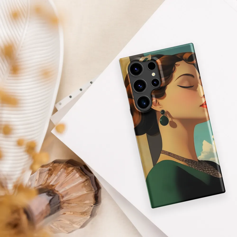 Elegance in Art Deco: A Portrait of Grace