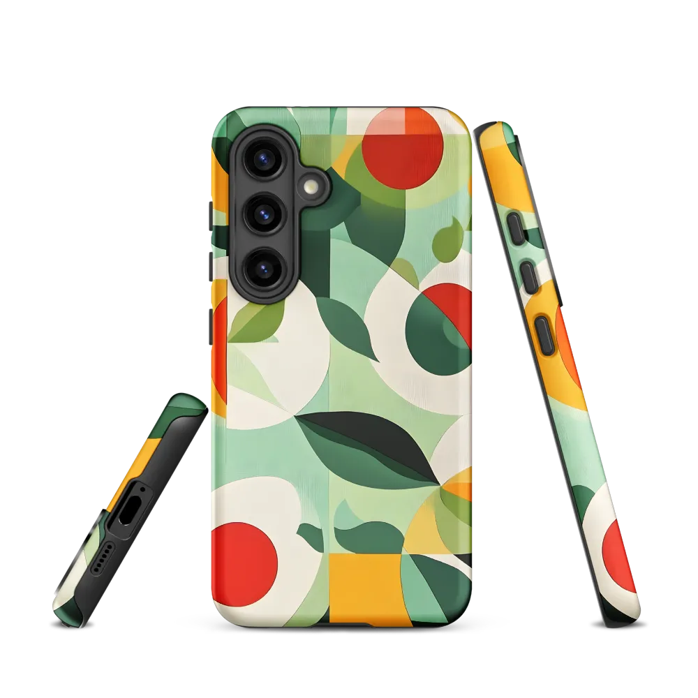 Harmony in Shapes: A Playful Abstract Design