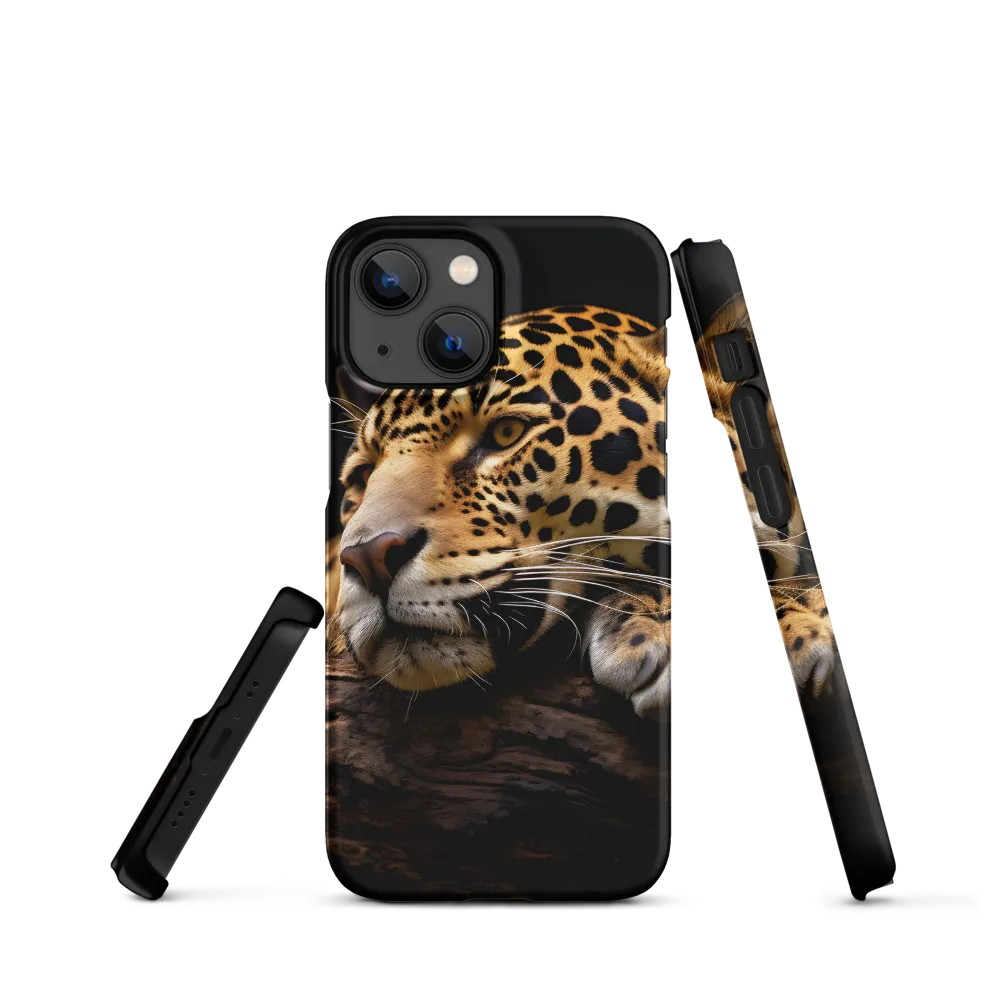 Tranquil Majesty: The Resting Leopard