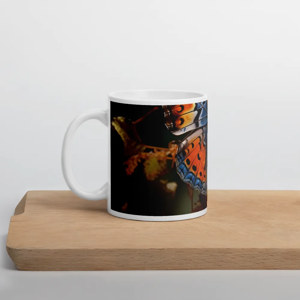 Harmony in Color: The Butterfly | Mug with White inside | 11 oz