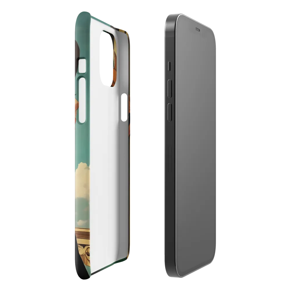 Elegance in Art Deco: A Portrait of Grace | Phone Case |  12 Pro Max | Snap Case | Glossy