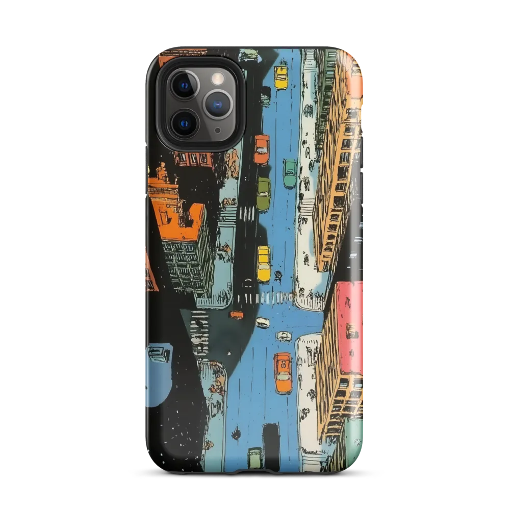 Urban Pulse: A Day in the City | Phone Case |  11 Pro Max | Tough Case | Glossy