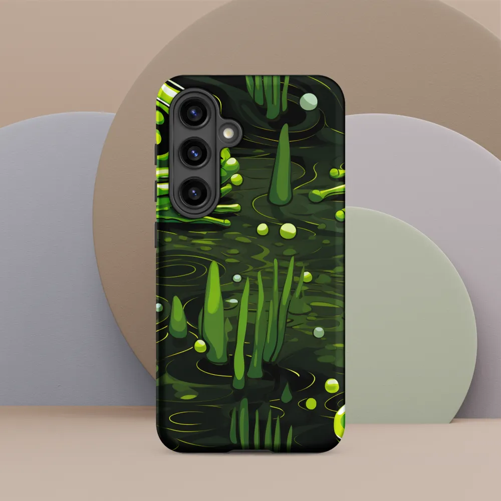 Green Harmony: Life Beneath the Surface
