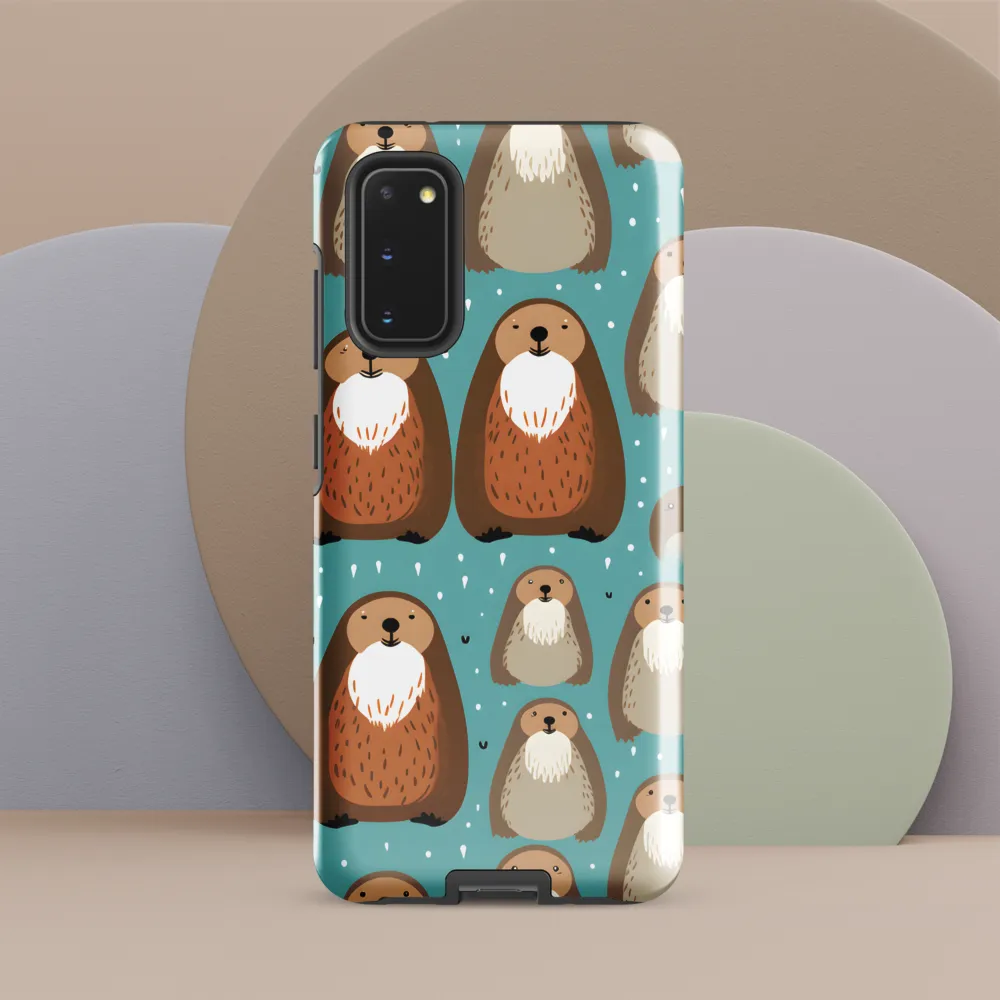 Whimsical Otter Pattern
