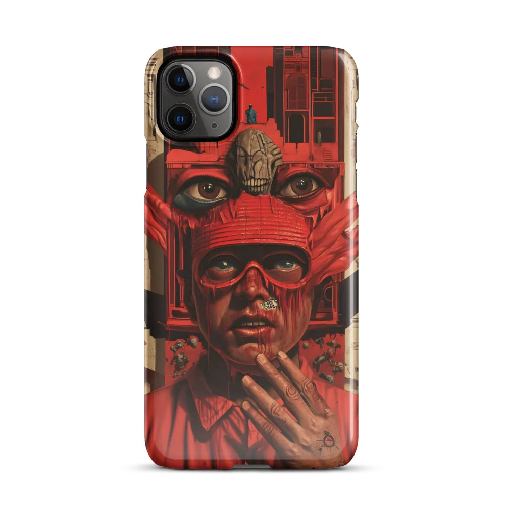 Urban Visions: The Watchful Eyes | Phone Case |  11 Pro Max | Snap Case | Glossy