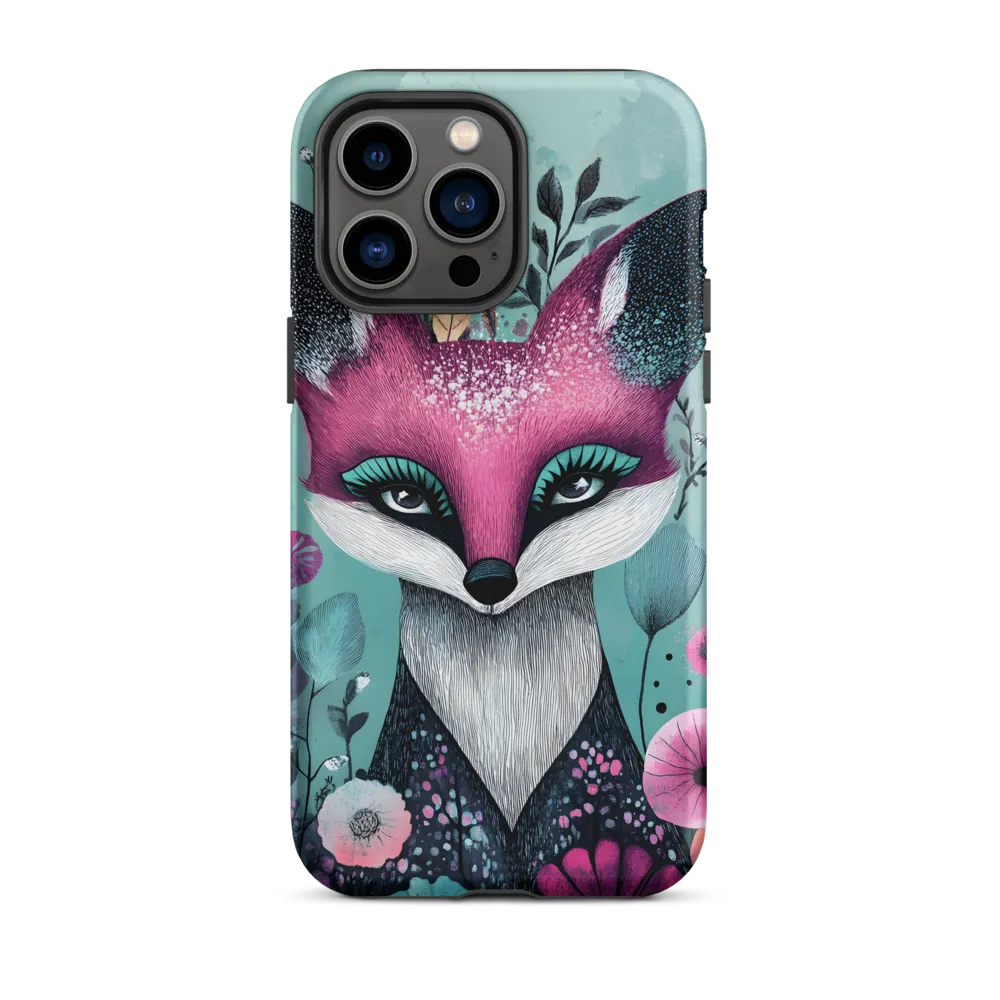 Whimsical Fox Among Blossoms