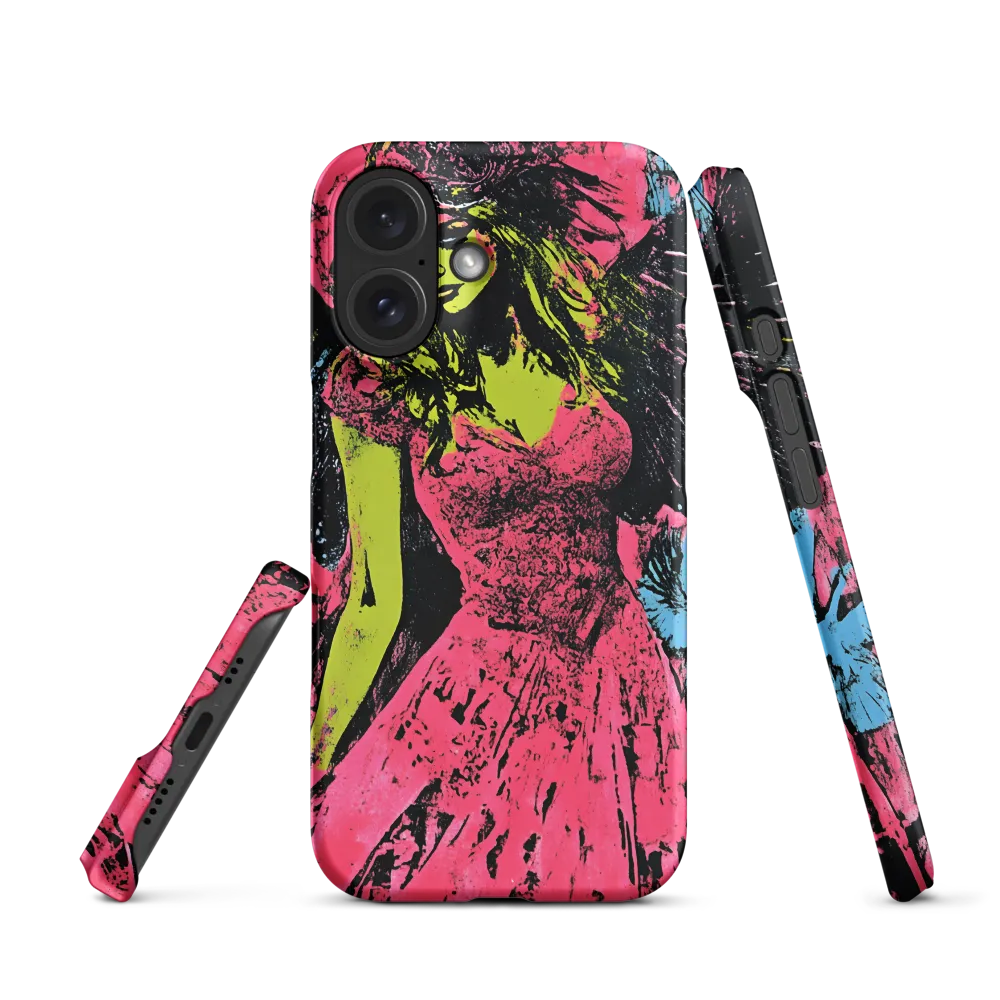 Mystical Angel in Neon Dreams