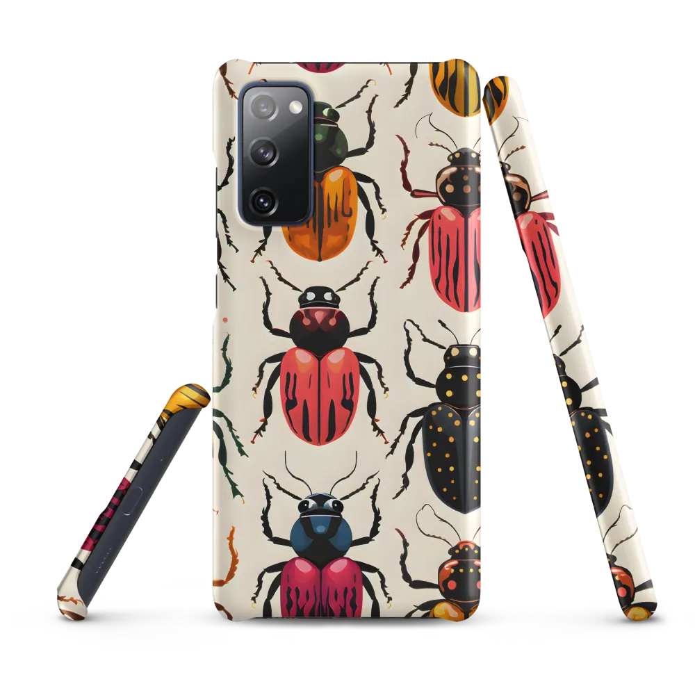 Beetle Mosaic: A Colorful Exploration of Insects | Phone Case |  S20 FE | Snap Case | Matte