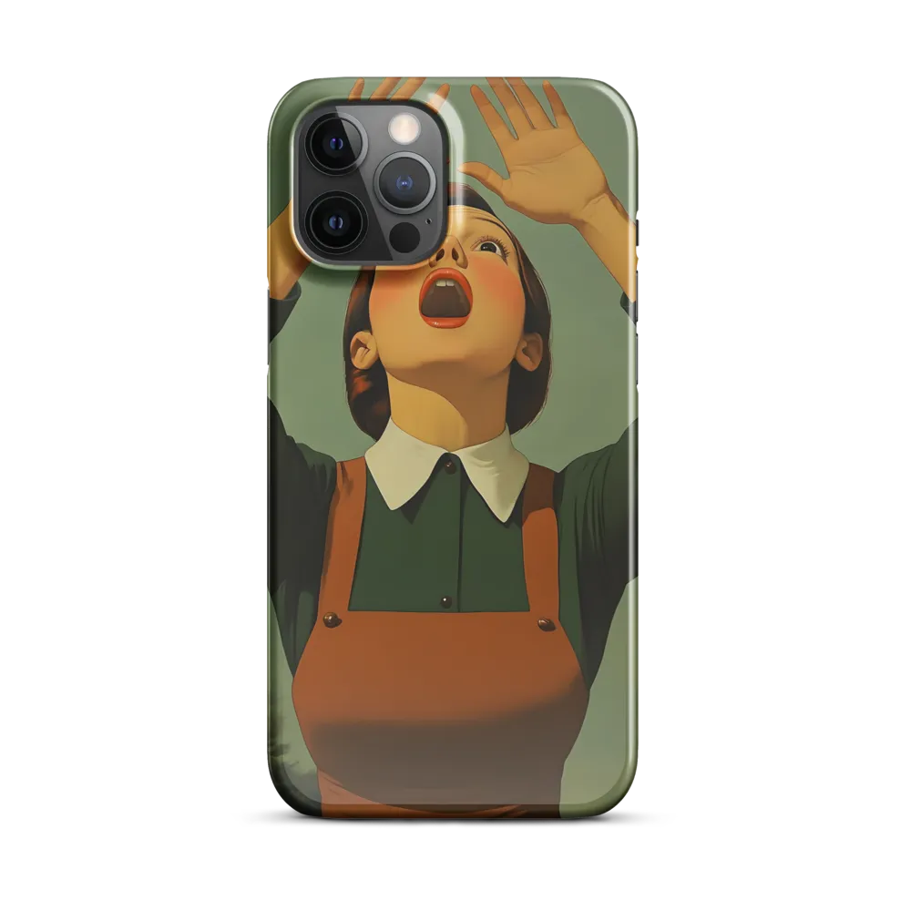The Cry of Despair | Phone Case |  12 Pro Max | Snap Case | Glossy