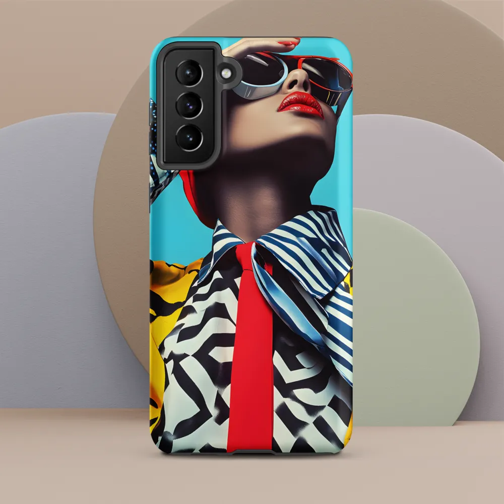 Chic Confidence in Bold Patterns