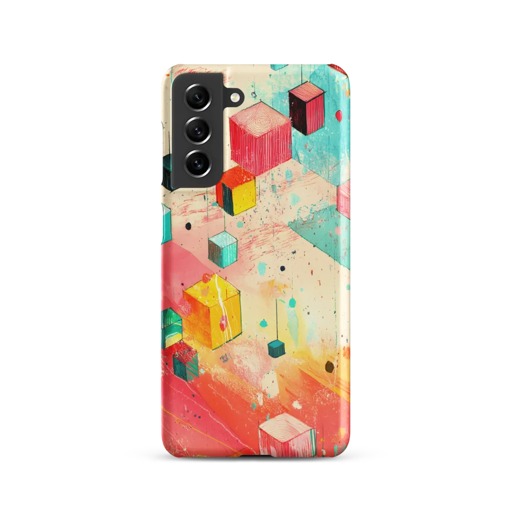Suspended Cubes in Colorful Abstraction