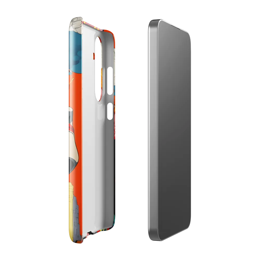 Eruption of Power | Phone Case |  S24 Plus | Snap Case | Glossy