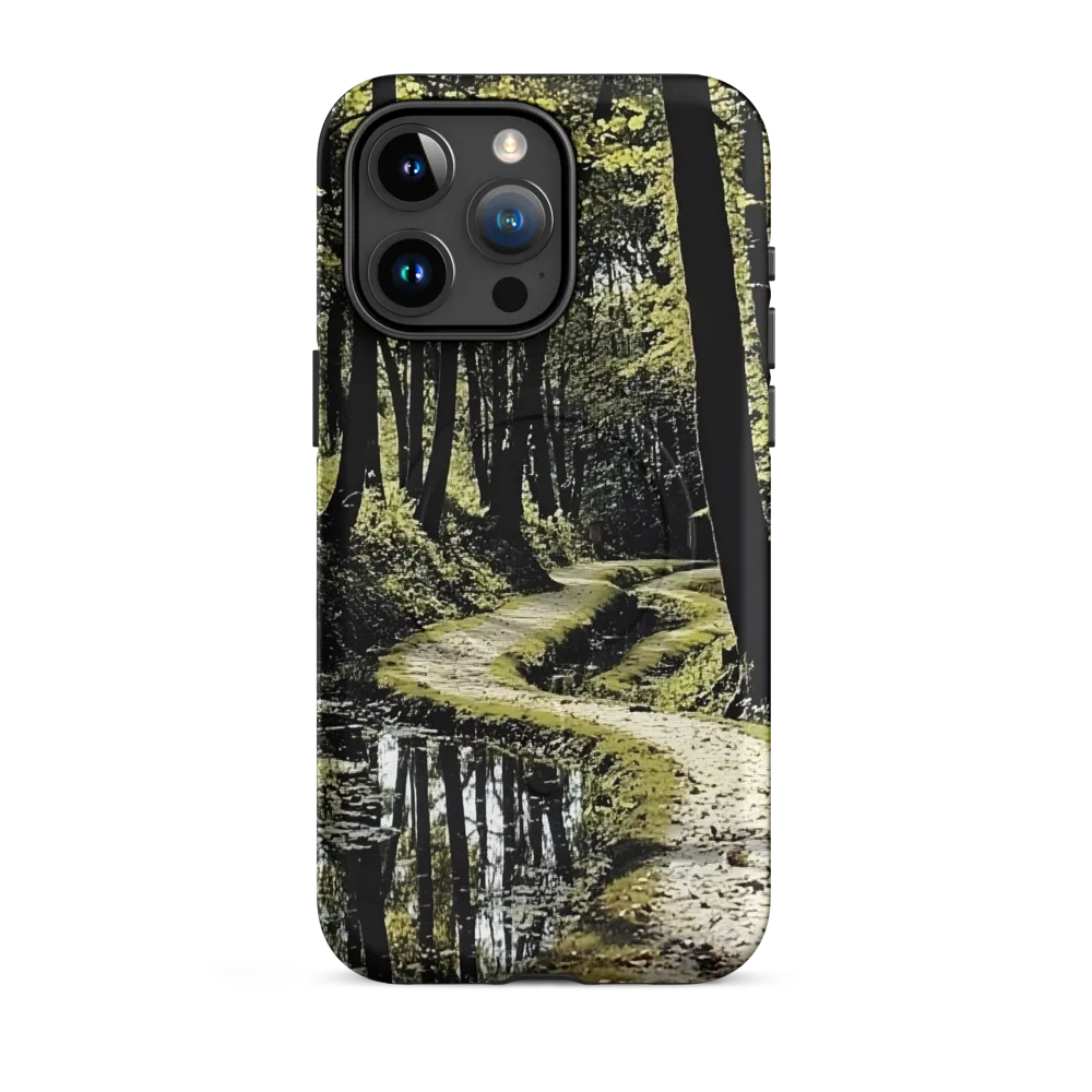 Whispers of the Forest Path | Phone Case |  15 Pro Max | MagSafe® Tough Case | Matte